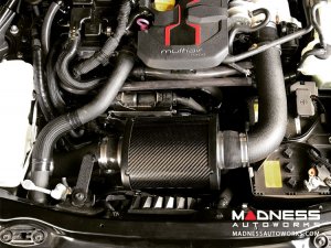 FIAT 124 Performance Air Intake System - MAXFlow - MADNESS - Black Powdercoated Finish